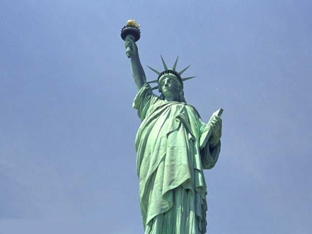 Liberty Statue In New York City Presented To U.S. By France
